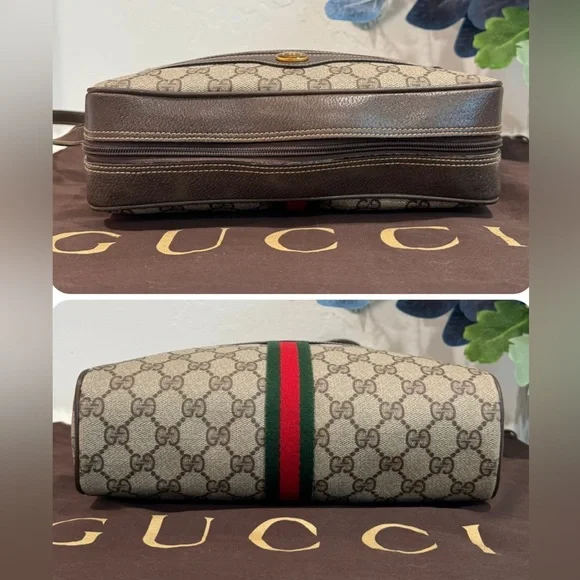 Gucci GG Supreme Ophidia Crossbody Shoulder Bag - Picture 16 of 17
